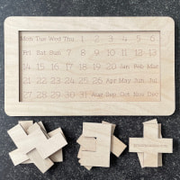 Foto van deze kalenderpuzzel